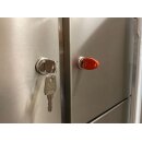 KBS Gemeinschaftskühlschrank 327 Liter 12 Fächer 597x654x1684 mm Umluft weiß