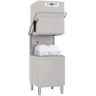 KBS Haubenspülmaschine 65 Körbe pro Stunde 788x836x1565 mm 400 V Anschlussfertig