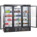 KBS Glastürkühlschrank mit 3 Drehtüren 1852 Liter 2055x735x2055 mm Umluft 230V