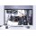 KBS Speiseeis Verkaufsvitrine 329 Liter 1340x677x1190 mm geradem Glasaufbau grau