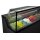 KBS Speiseeis Verkaufsvitrine 439 Liter 1655x677x1190mm geradem Glasaufbau grau