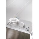 KBS Wandhaube Trapezform 3000x900x450 mm Flammschutzfilter Typ F1 Edelstahl