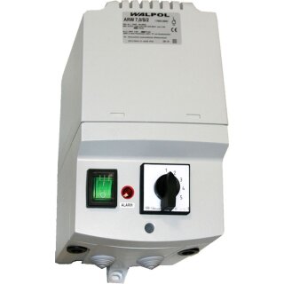 KBS Drehzahlregler für Lüftungsmotor 3,0A 5-stufig 105 x115x200 mm 230 Volt