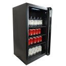 Combisteel Barkühlschrank mit 80 Liter - 1 Glastür, leise, Tischmodell