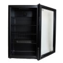 Combisteel Barkühlschrank mit 80 Liter - 1 Glastür, leise, Tischmodell
