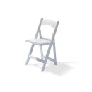 Mary – Klapp-Hochzeitsstuhl mit Sitz aus Kunstleder...