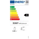 Skyrainbow Kühlschrank mit Display - 600 Liter, 2 Glastüren, mobil