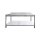 Arbeitstisch Aus Edelstahl, Mit Aufkantung, 120 X 70 Cm