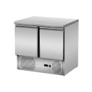 Skyrainbow Kühltisch 2-türig mit Unterbaukühlung, Temp. +2° / +8°C