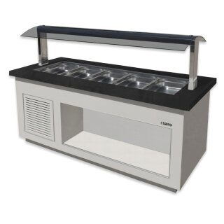 Saro Salatbar Für 5X 1/1 Gn, Modell Premium Line Sb-K200 Weiß