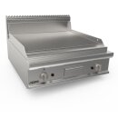 Saro Gasgriddleplatte 800Mm Breit Tischgerät Gerillt...