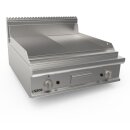 Saro Gasgriddleplatte 800Mm Breit Tischgerät 1/2+1/2...