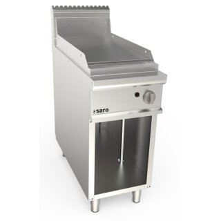 Saro Gasgriddleplatte 400Mm Breit Standgerät Glatt Modell Lq / Ftg2Bal