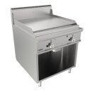 Saro Gasgriddleplatte 800Mm Breit Standgerät Gerillt...