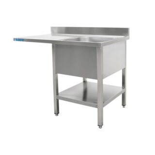 Saro Spülcenter 1 Becken Rechts - B 1400 X T 600 Mm