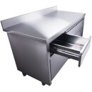 Saro Schiebetürenschrank Mit 3 Schubladen Und Aufkantung, 1400X700Mm