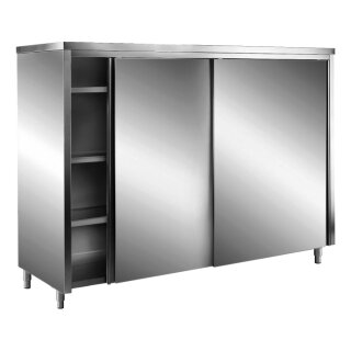 Saro Hochschrank mit 2 Schiebetüren und  3 Böden 1800x600x2000mm