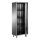 Saro Hochschrank aus Edelstahl mit 1 Flügeltüre und  3 Böden 500x600x2000mm