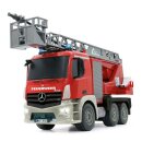Feuerwehr Drehleiter Mercedes-Benz Antos 1:20 2,4Ghz Mit Spritzfunktion