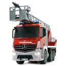 Feuerwehr Drehleiter Mercedes-Benz Antos 1:20 2,4Ghz Mit Spritzfunktion