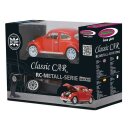 Vw Käfer Rc Diecast 1:18 Rot 27Mhz