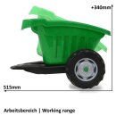 Anhänger Ride-On Grün Für Traktor Strong Bull