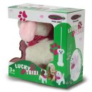 Trixi Rc Plüschhund Weiss/Rosa 27Mhz
