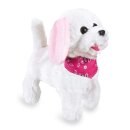 Trixi Rc Plüschhund Weiss/Rosa 27Mhz