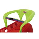 Snow Play Schlitten Snow-Star 90Cm Rot Mit Lehne