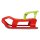 Snow Play Schlitten Snow-Star 90Cm Rot Mit Lehne