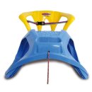 Snow Play Schlitten Snow-Star 90Cm Blau Mit Lehne