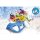 Snow Play Schlitten Snow-Star 90Cm Blau Mit Lehne