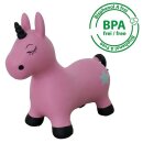 Hüpftier Einhorn Pink Mit Pumpe