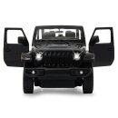 Jeep Wrangler Jl 1:14 Schwarz 2,4Ghz Tür Manuell