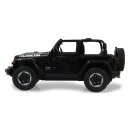 Jeep Wrangler Jl 1:14 Schwarz 2,4Ghz Tür Manuell