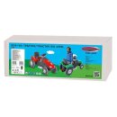 Ride-On Traktor Big Wheel 12V Rot