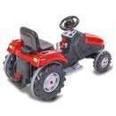 Ride-On Traktor Big Wheel 12V Rot