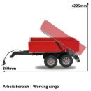 Kipper Rot Für Rc-Traktor 1:16