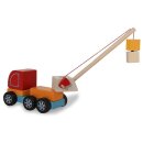 Holzspielzeug Kidiwood Steckspiel Mobilkran 14Tlg.