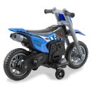 Ride-On Motorrad Power Bike Blau 6V