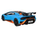 Lamborghini Huracán Sto 1:14 Blau 2,4Ghz Tür Manuell