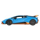 Lamborghini Huracán Sto 1:14 Blau 2,4Ghz Tür Manuell