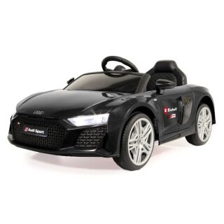 Ride-On Audi R8 Spyder 18V Schwarz Einhell Power X-Change Inkl. Starter Set