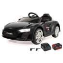 Ride-On Audi R8 Spyder 18V Schwarz Einhell Power X-Change Inkl. Starter Set