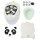 Meine Kleine Toilette Panda Mit Spülsound Und Toilettenpapierhalter