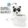 Meine Kleine Toilette Panda Mit Spülsound Und Toilettenpapierhalter