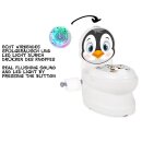 Meine Kleine Toilette Pinguin Mit Spülsound Und Toilettenpapierhalter
