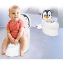 Meine Kleine Toilette Pinguin Mit Spülsound Und Toilettenpapierhalter