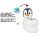 Meine Kleine Toilette Pinguin Mit Spülsound Und Toilettenpapierhalter