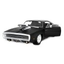 Dodge Charger R/T 1970 1:16 Schwarz 2,4Ghz Tür Manuell